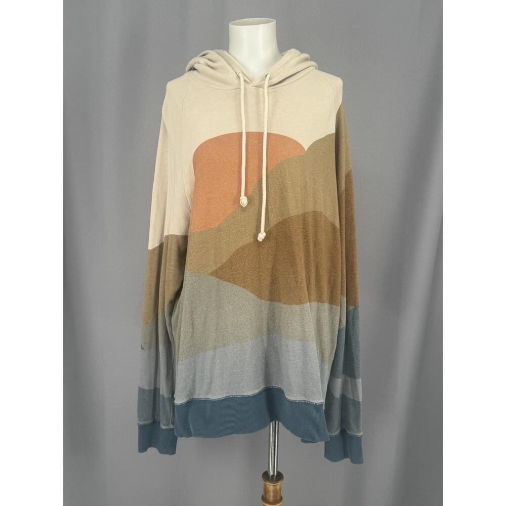 Faherty Brand Sweatshirt XL Seaside Mountain Hoodie Cotton Coastal